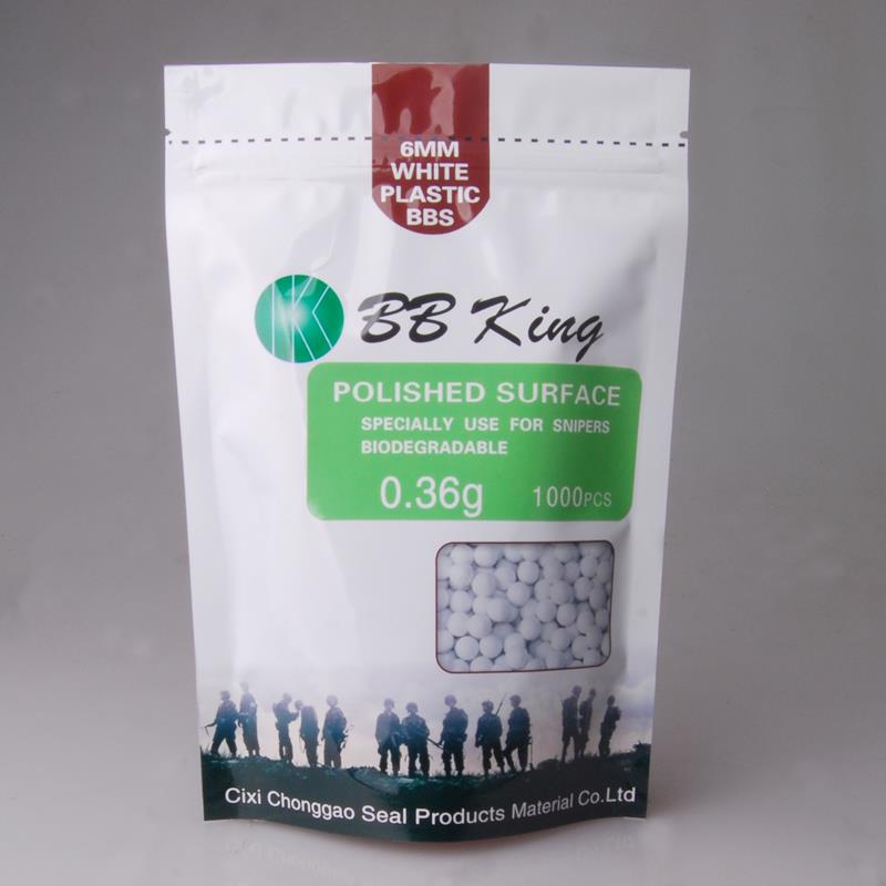 0.36G White Airsoft BB Ball