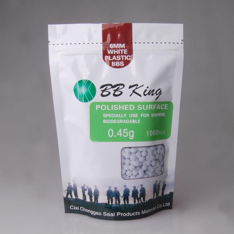 0.45G 6MM White Sniper BB Ball